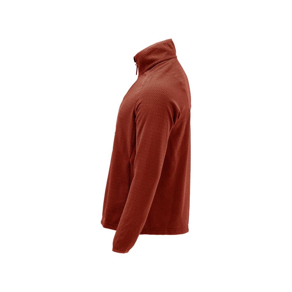 Microfleece sweater med kort lynlås microfleece jakke