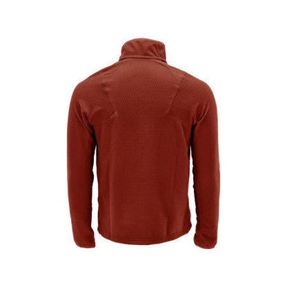 Microfleece sweater med kort lynlås microfleece jakke