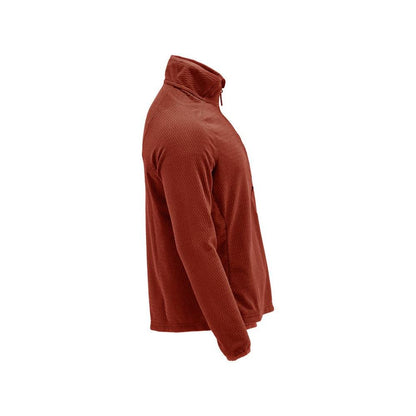 Microfleece sweater med kort lynlås microfleece jakke
