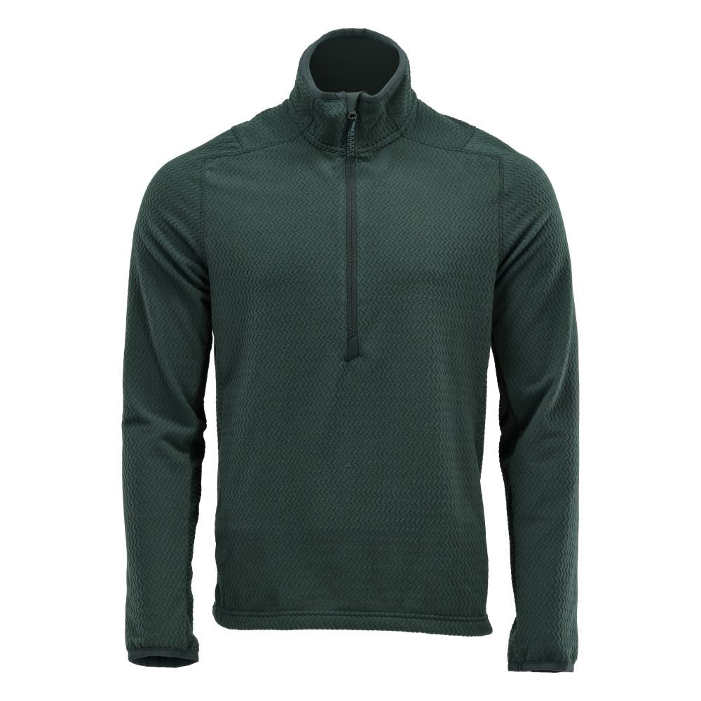 Microfleece sweater med kort lynlås microfleece jakke