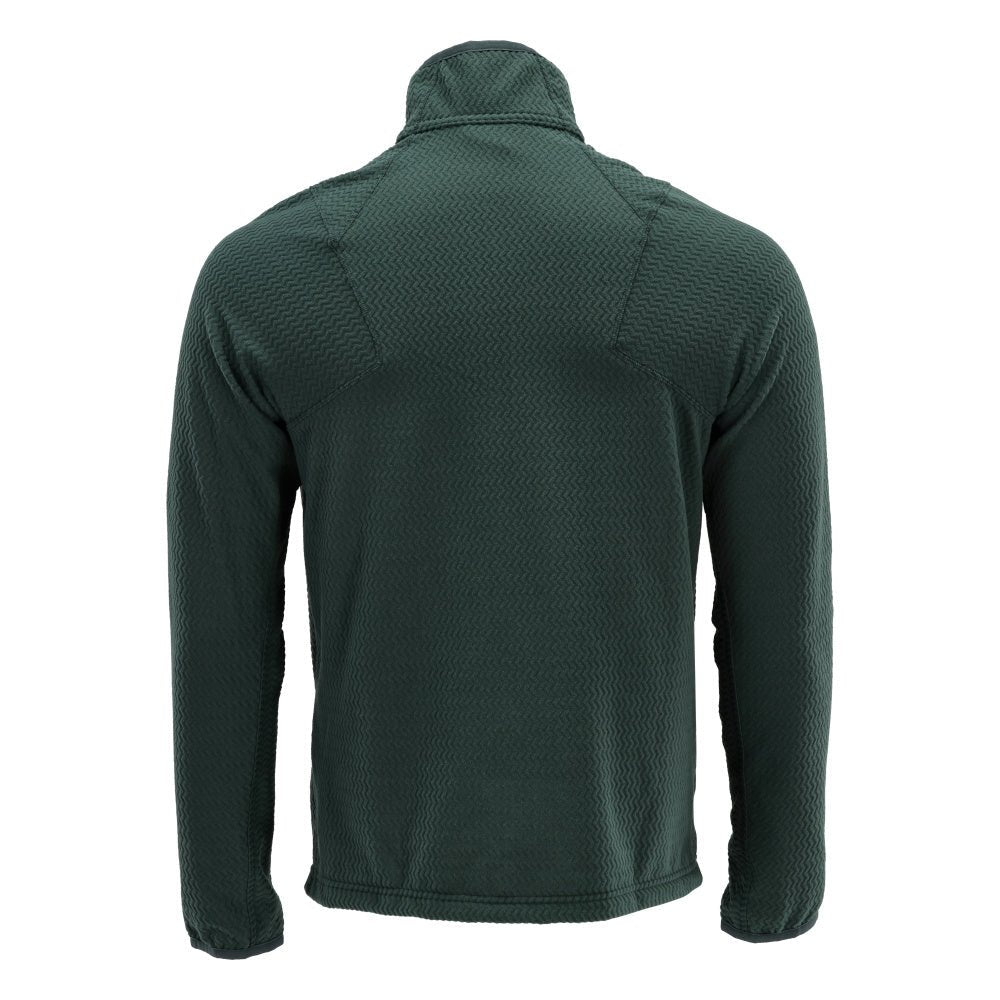 Microfleece sweater med kort lynlås microfleece jakke