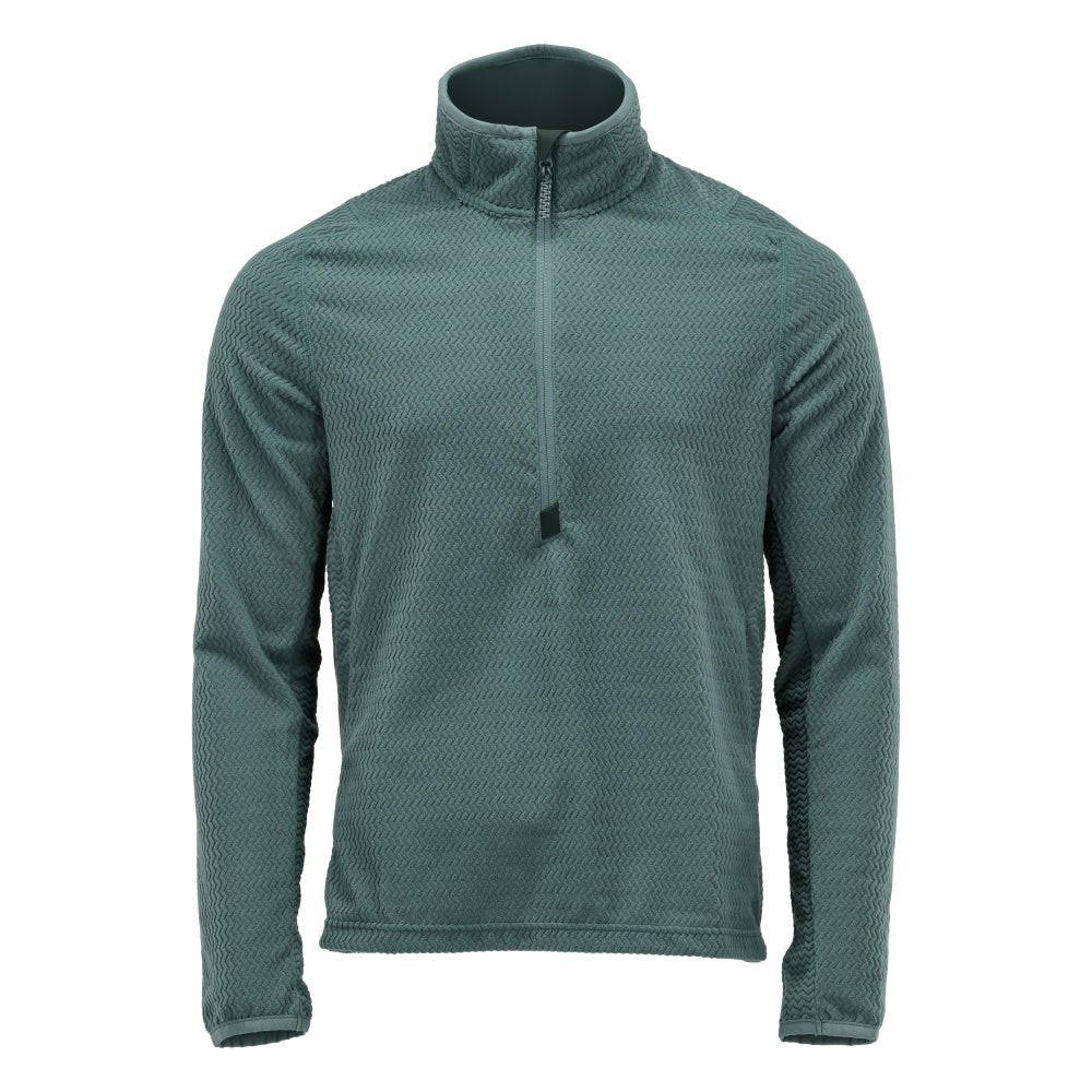 Microfleece sweater med kort lynlås microfleece jakke