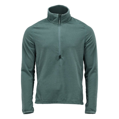 Microfleece sweater med kort lynlås microfleece jakke