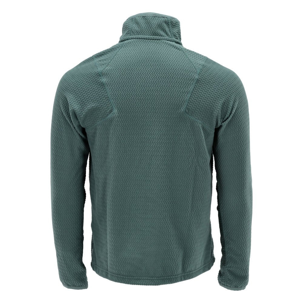 Microfleece sweater med kort lynlås microfleece jakke
