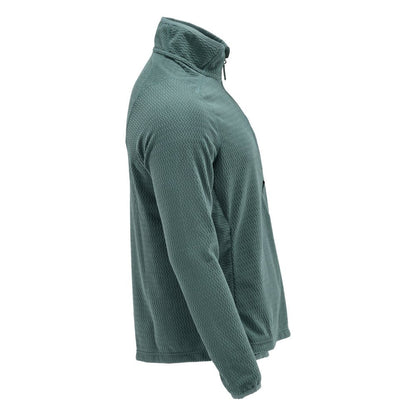 Microfleece sweater med kort lynlås microfleece jakke