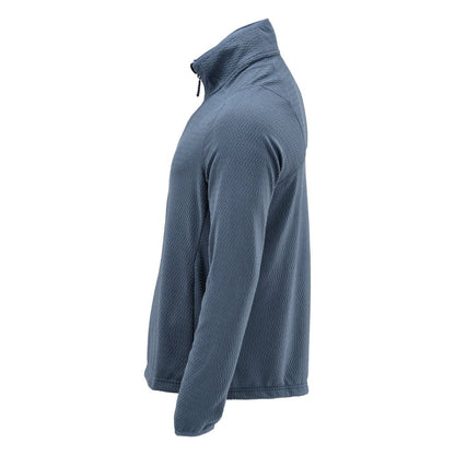 Microfleece sweater med kort lynlås microfleece jakke