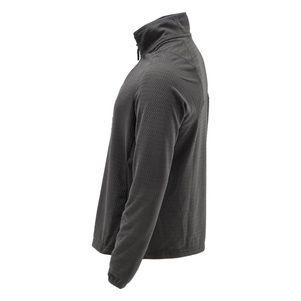 Microfleece sweater med kort lynlås microfleece jakke