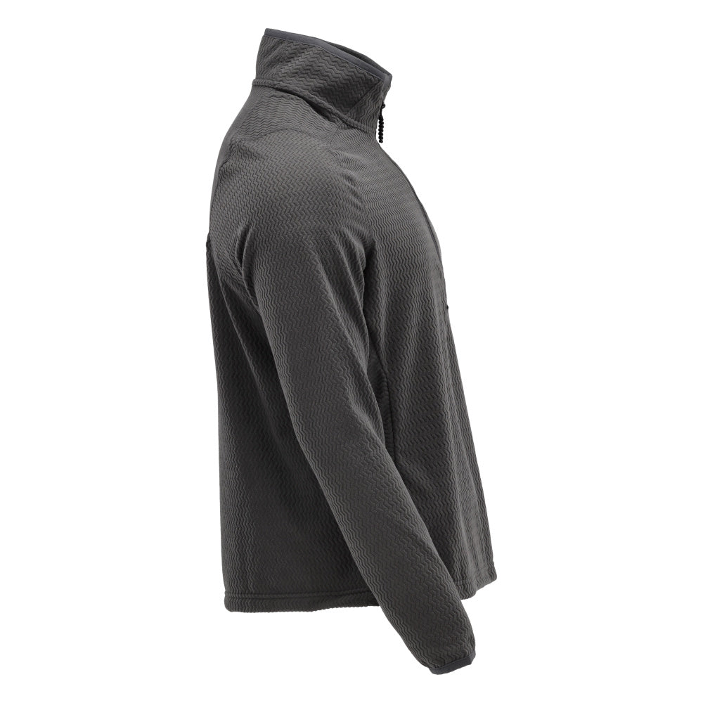 Microfleece sweater med kort lynlås microfleece jakke