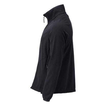 Microfleece pullover med lynlås microfleece jakke