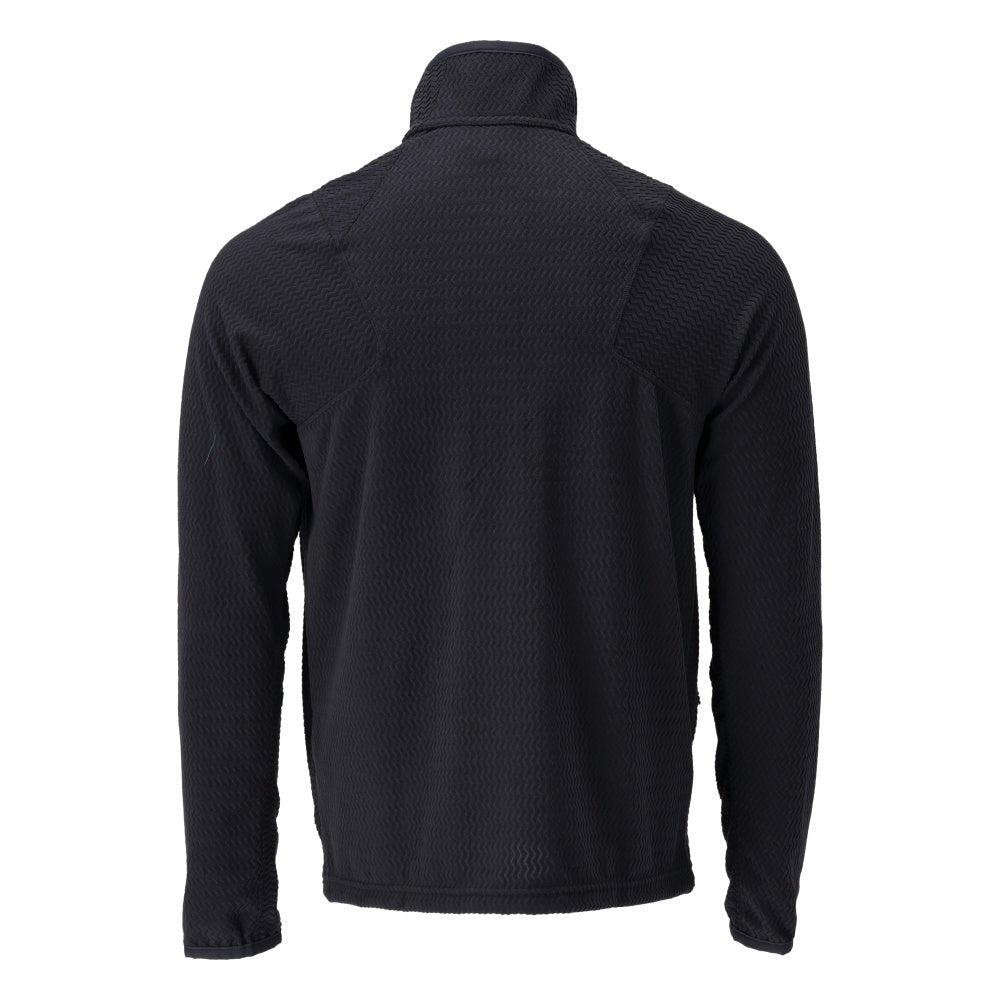 Microfleece pullover med lynlås microfleece jakke