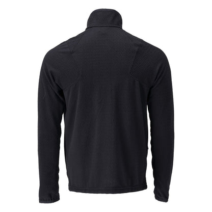 Microfleece pullover med lynlås microfleece jakke