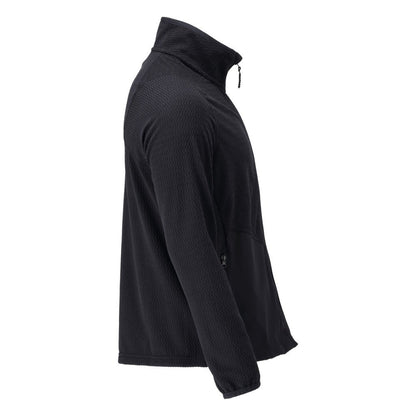 Microfleece pullover med lynlås microfleece jakke