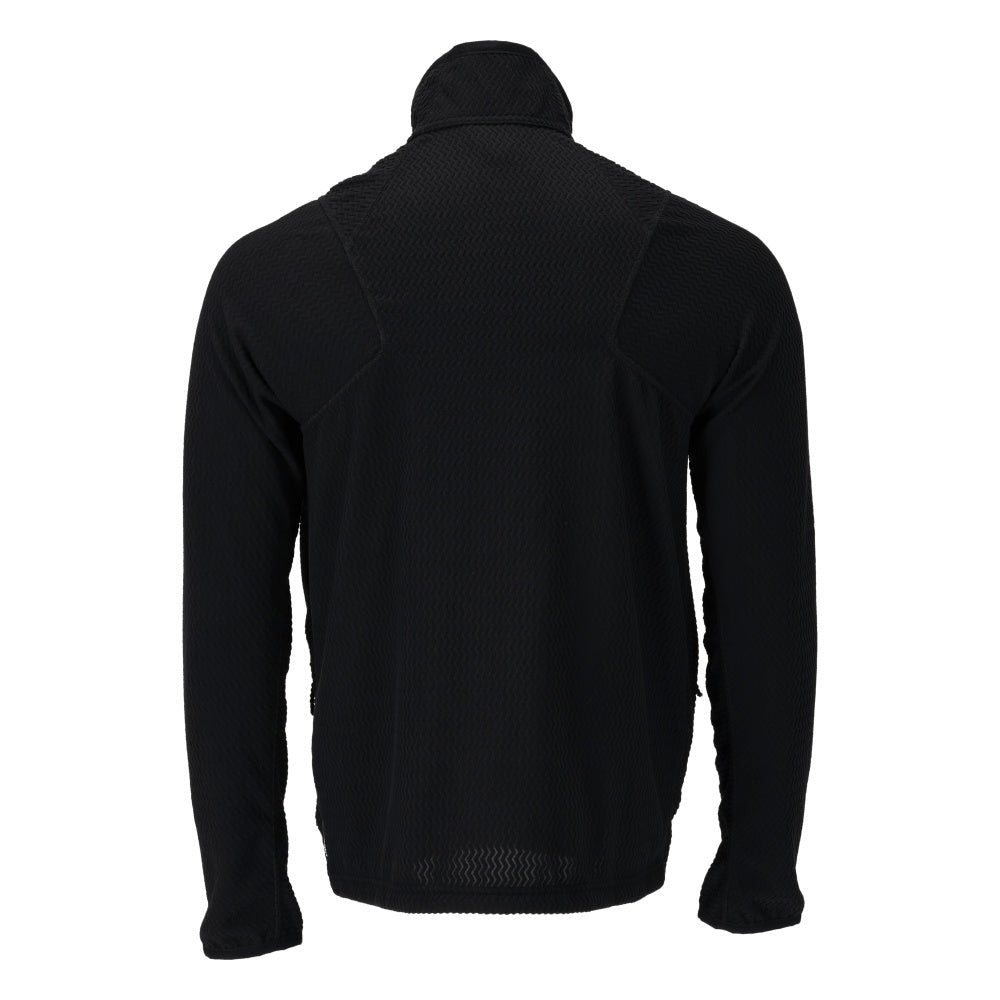 Microfleece pullover med lynlås microfleece jakke