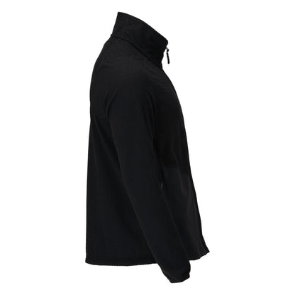 Microfleece pullover med lynlås microfleece jakke
