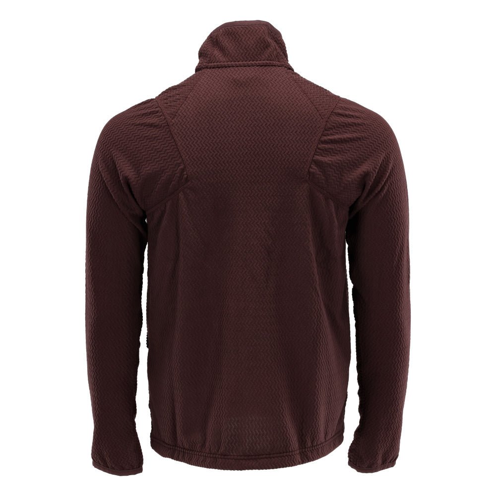 Microfleece pullover med lynlås microfleece jakke