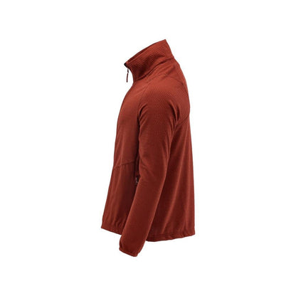 Microfleece pullover med lynlås microfleece jakke
