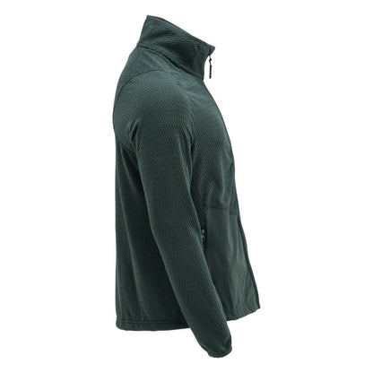 Microfleece pullover med lynlås microfleece jakke
