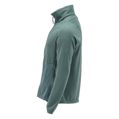 Microfleece pullover med lynlås microfleece jakke