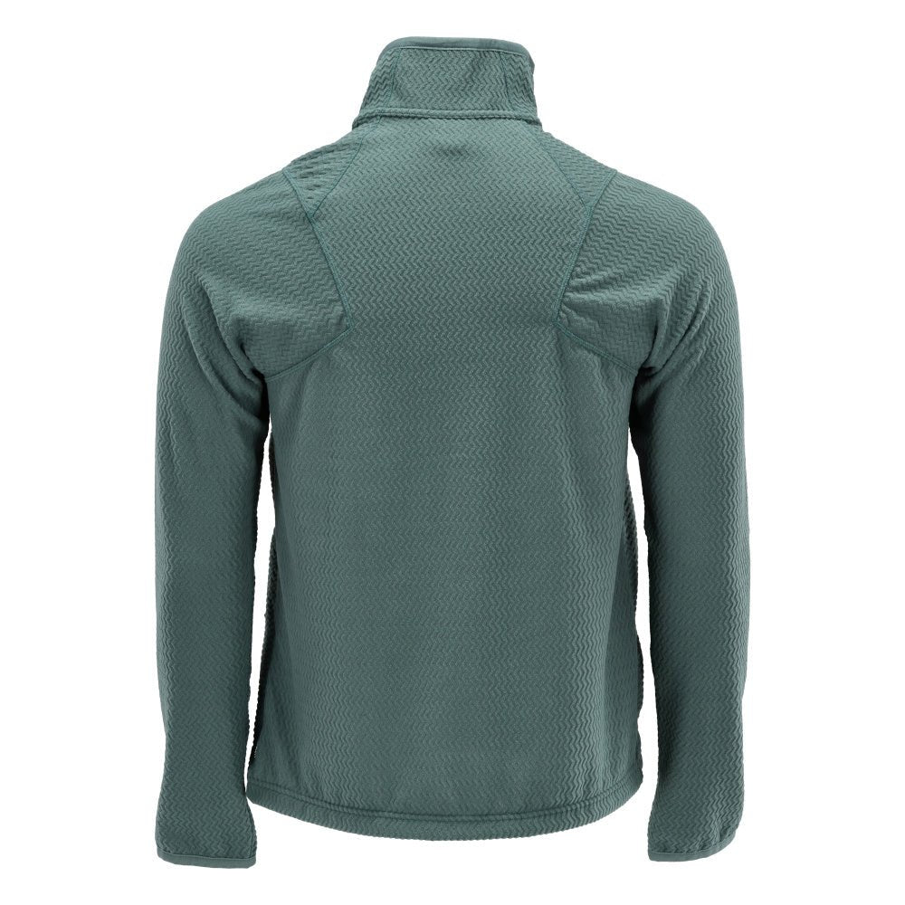 Microfleece pullover med lynlås microfleece jakke