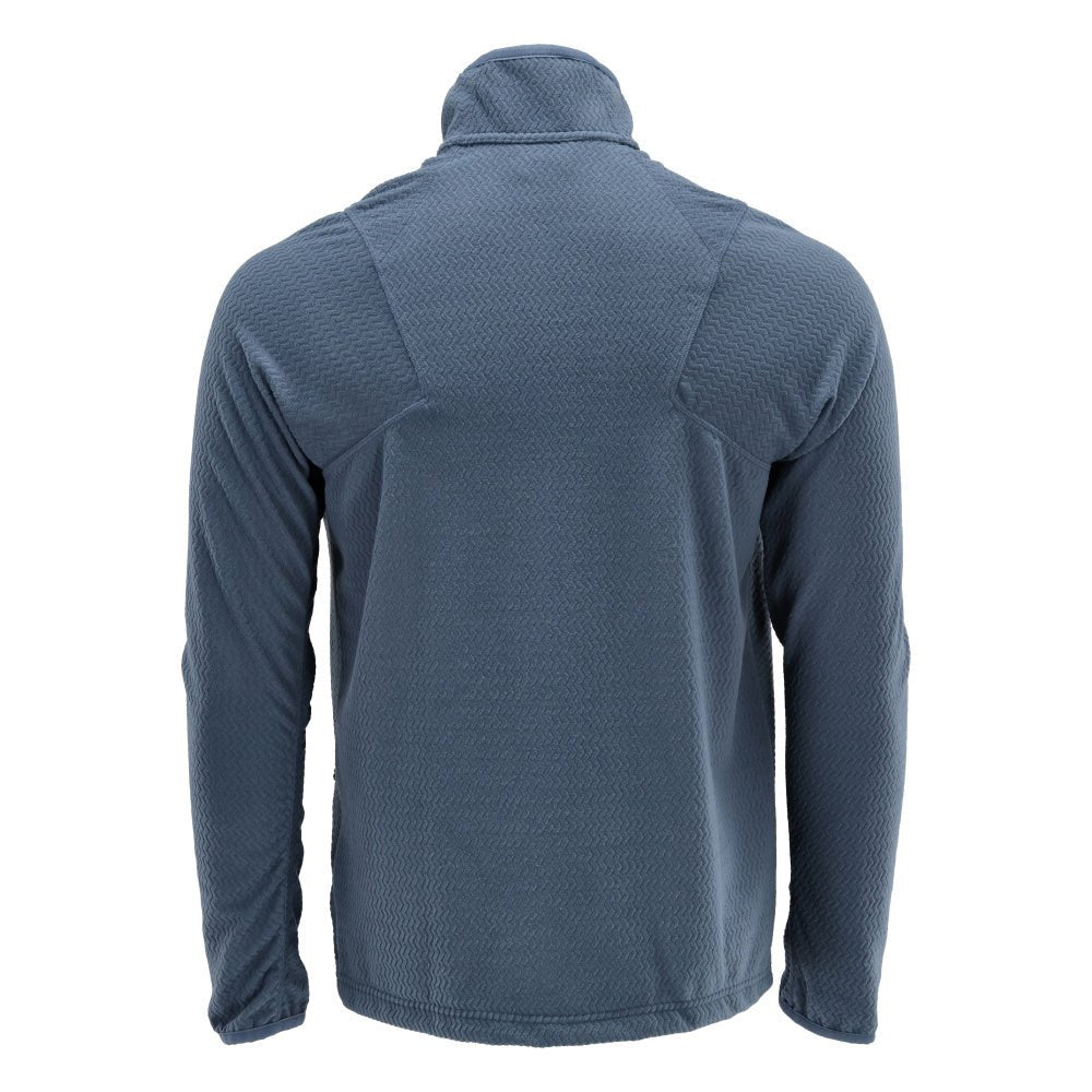 Microfleece pullover med lynlås microfleece jakke