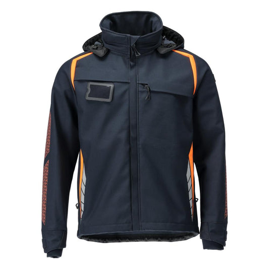 Soft Shell-jakke med Hood Soft Shell-jakke