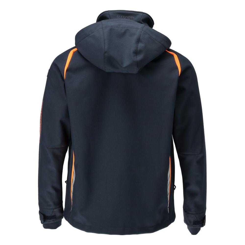 Soft Shell-jakke med Hood Soft Shell-jakke