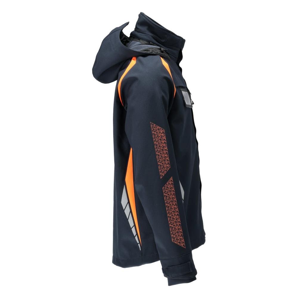 Soft Shell-jakke med Hood Soft Shell-jakke