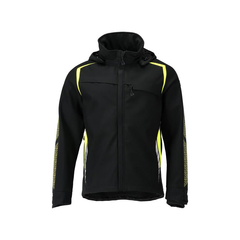 Soft Shell-jakke med Hood Soft Shell-jakke