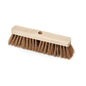 Nölle Profi Brush industrikost 30 cm polykokos med skafthul fra Nölle Profi Brush børste- & penselteknik e.K. er et træbørstehoved med stive brune børster og et midterhul til skaftfastgørelse, ideel til hård industriel brug.