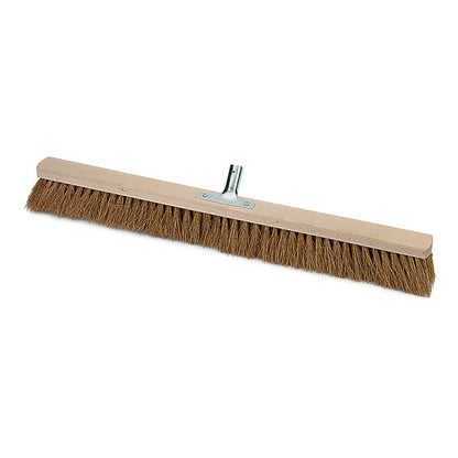 Nölle Profi Brush salbørste natur-kokos med metalhåndtag Ø 24 mm fra Nölle Profi Brush børste- & penselteknik e.K. er afbildet på en hvid baggrund og har naturlige kokosbørster og en robust metalhåndtagsholder.