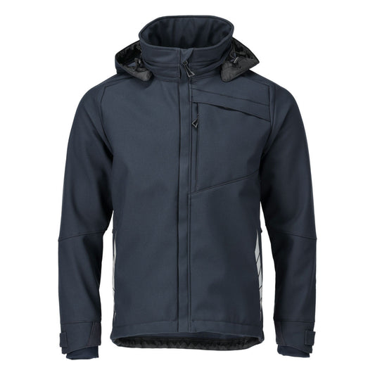 Soft Shell-jakke med Hood Soft Shell-jakke
