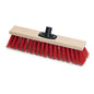 Den Nölle Profi Brush Power Stick Gadekost Elaston 40 cm fra Nölle Profi Brush Børste- & Penselteknik e.K. har holdbare røde Elaston-børster og en sort plastbase til nem fastgørelse af skaftet (Ø 24-26 mm).