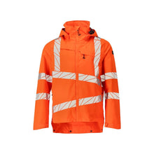 Hård skaljakke med let foerjakke, hi-vis orange