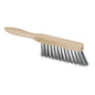 Den Nölle Profi Brush Ståltrådshåndkost 30 cm fra Nölle Profi Brush Børste- & Penselteknik e.K. tilbyder hårde ståltrådsbørster og et langt træhåndtag - ideel til effektiv rengøring af forskellige overflader.