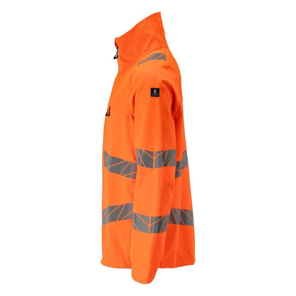 Jakke, arbejdsjakke med stretchindsatser, hi-vis orange