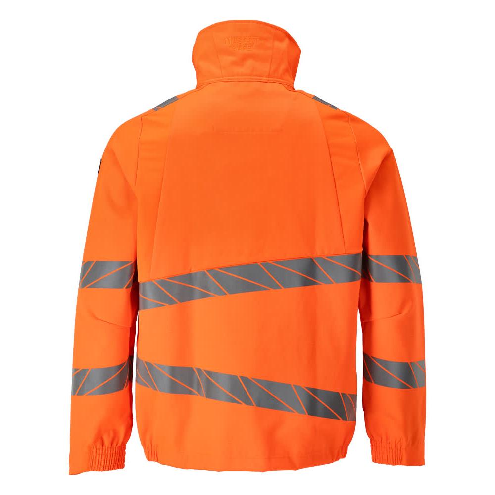 Jakke, arbejdsjakke med stretchindsatser, hi-vis orange
