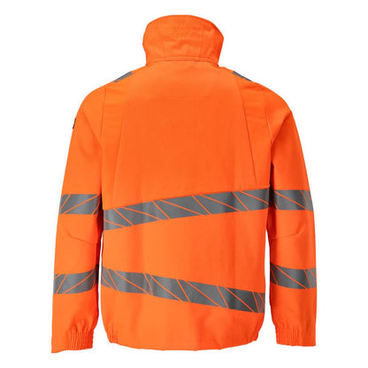 Jakke, arbejdsjakke med stretchindsatser, hi-vis orange