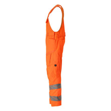 Bukser, knælommer, stræk-indlæg Dynbukser, hi-vis orange