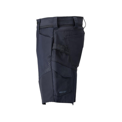Shorts, lette shorts, sort-blå