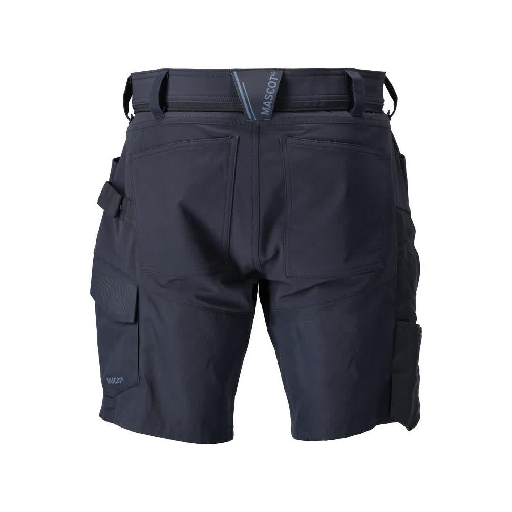Shorts, lette shorts, sort-blå