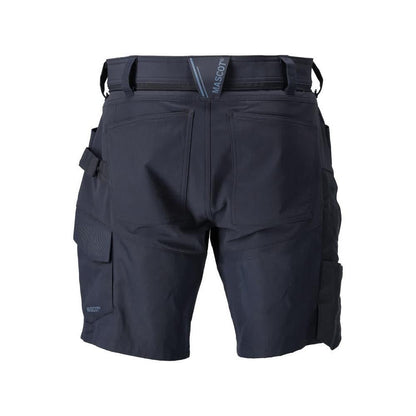 Shorts, lette shorts, sort-blå