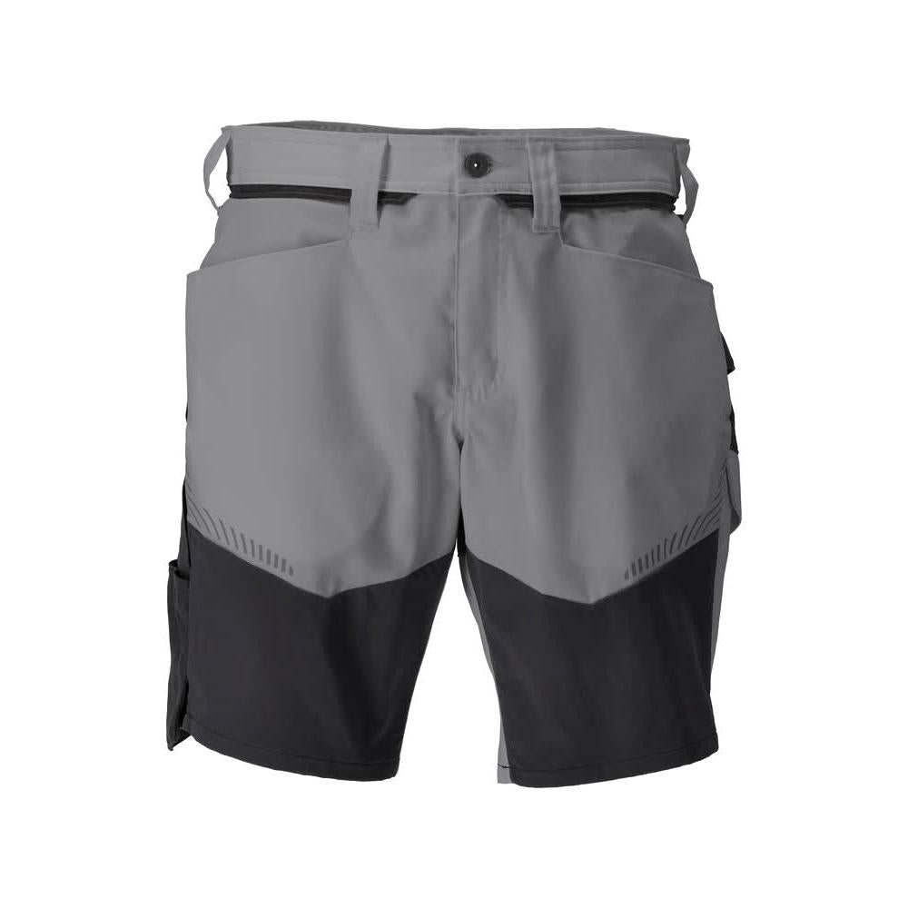 Shorts, lette shorts, antracitgrå/sort