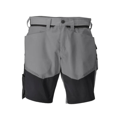 Shorts, lette shorts, antracitgrå/sort