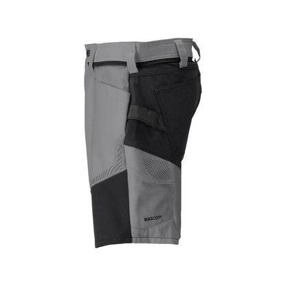 Shorts, lette shorts, antracitgrå/sort