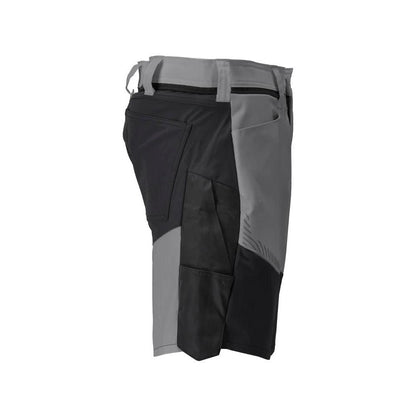 Shorts, lette shorts, antracitgrå/sort