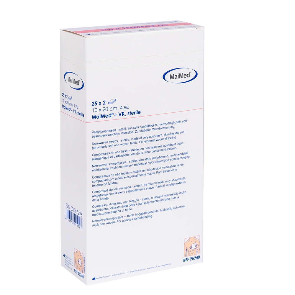 MaiMed-VK fleece komprimerer sterilt