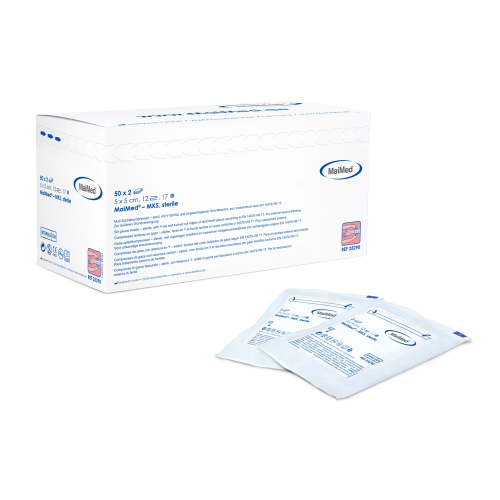 MaiMed-MKS-sterile gaze spaltekompresser