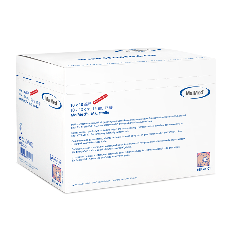 MaiMed-MK-sterile RÖKO gaze kompresser