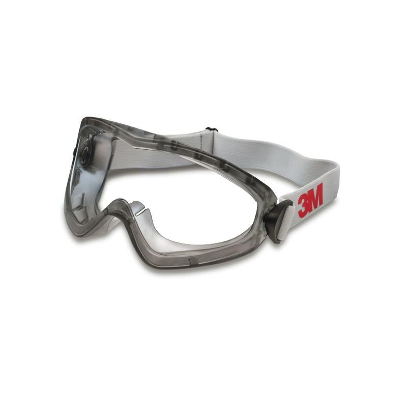 3M™ Full Vision sikkerhedsbriller Series 2890, Indirekte Ventilation, Anti-ridse/Anti-dug belægning, klar polycarbonat linse, 2890 | Pakke (1 stk)