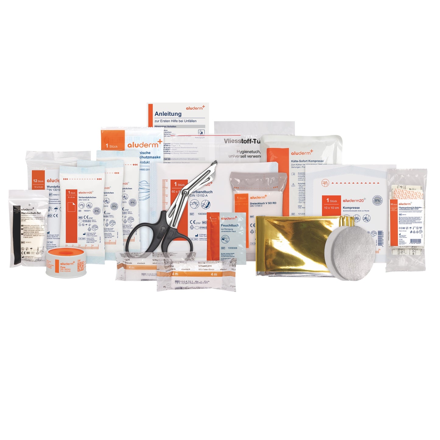 Füllung Standard DIN 13157